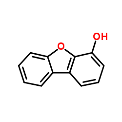 二苯并[b,d]呋喃-4-醇结构式