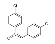 N-(4-Chlorophenyl)-4-chlorobenzenemethanimine N-oxide结构式
