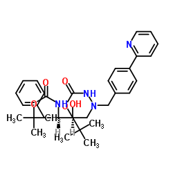 Des-N-(methoxycarbonyl)-L-tert-leucine Bis-Boc Atazanavir structure