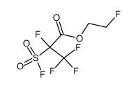 2,3,3,3-tetrafluoro-2-fluorosulfonyl-propionic acid 2-fluoro-ethyl ester Structure