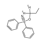 S,S-diphenyl-S-[1,1-2H2]propoxythiazyne结构式