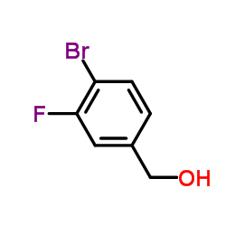 4-溴-3-氟苄醇结构式