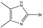 2-BROMO-4,5-DIMETHYL-1H-IMIDAZOLE结构式