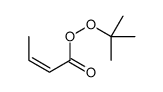 tert-butyl but-2-eneperoxoate Structure