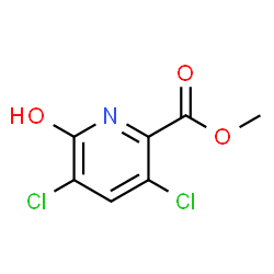 Methyl 3,5-dichloro-6-hydroxypicolinate Structure