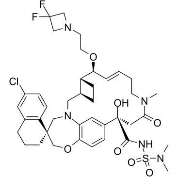 Mcl-1 inhibitor 3结构式