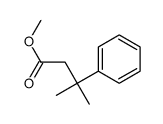 3-甲基-3-苯基丁酸甲酯结构式