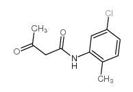 N-(5-氯-2-甲基苯基)-3-氧代丁酰胺结构式