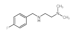 N'-(4-Fluoro-benzyl)-N,N-dimethyl-ethane-1,2-diamine结构式