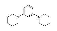 1-(3-piperidin-1-ylphenyl)piperidine结构式