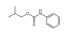 O-isobutyl phenylthiocarbamate Structure