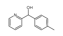 α-(4-methylphenyl)-2-pyridinemethanol结构式