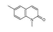 1,6-Dimethyl-2(1H)-quinolinone Structure