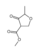 methyl tetrahydro-5-methyl-4-oxo-3-furoate structure