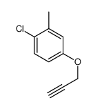 1-chloro-2-methyl-4-prop-2-ynoxybenzene Structure