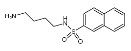N-[4-Amino-butyl]-[2]naphthalinsulfonamid Structure