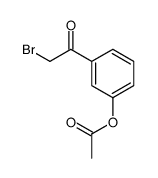 2-Bromo-3'-acetoxy acetophenone structure