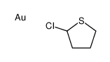 Chloro(tetrahydrothiophene)gold(I) Structure