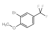 3-BROMO-4-METHOXYBENZOTRIFLUORIDE Structure