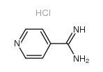 4-amidinopyridinium chloride Structure