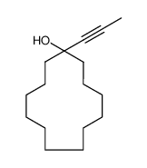 1-prop-1-ynyl-cyclotridecanol结构式