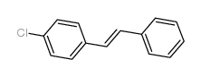 1-氯-4-[(e)-2-苯基乙烯基]苯结构式