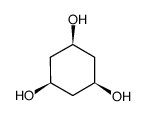 (1alpha,3alpha,5alpha)-1,3,5-Cyclohexanetriol Structure