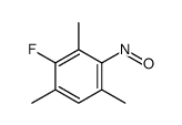 Benzene,2-fluoro-1,3,5-trimethyl-4-nitroso- structure