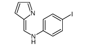 4-iodo-N-[(Z)-pyrrol-2-ylidenemethyl]aniline结构式