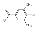 3,5-二甲基-4-羟基苯乙酮结构式