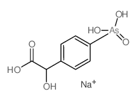 (4-arsonophenyl)(hydroxy)acetic acid Structure