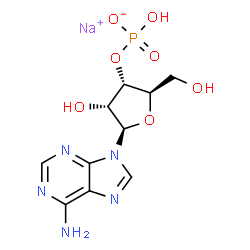 Adenosine 3'-monophosphate (sodium salt) Structure