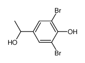 1-(3,5-dibromo-4-hydroxy-phenyl)-ethanol Structure