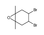 3,4-dibromo-1,6-dimethyl-7-oxabicyclo[4.1.0]heptane结构式