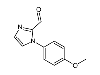 1-(4-METHOXYPHENYL)-1H-IMIDAZOLE-2-CARBALDEHYDE structure