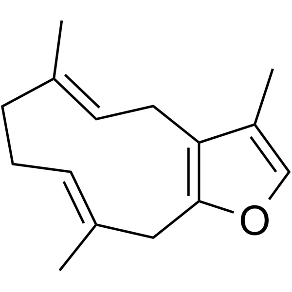 异莪术呋喃二烯结构式