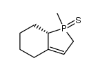 1-methyl-(7ar)-2,4,5,6,7,7a-hexahydro-1H-phosphindole 1ξ-sulfide结构式