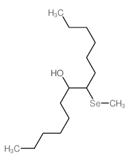 8-methylselanyltetradecan-7-ol结构式