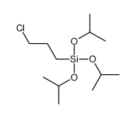 (3-chloropropyl)tris(1-methylethoxy)silane结构式