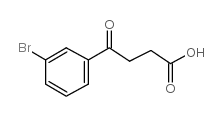 4-(3-溴苯基)-4-氧代丁酸结构式