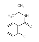 2-氯-N-(1-甲基乙基)-苯甲酰胺结构式