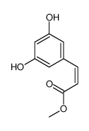 methyl 3-(3,5-dihydroxyphenyl)prop-2-enoate Structure