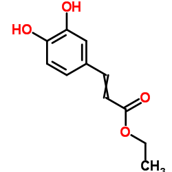 Ethyl caffeate structure