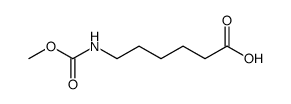 N -methoxycarbonyl-6-aminohexanoic acid Structure