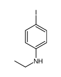 N-ethyl-4-iodoaniline结构式
