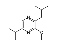 3-methoxy-5-(1-methylethyl)-2-(2-methylpropyl)pyrazine Structure