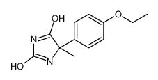 5-(P-乙氧基苯基)-5-甲基海因结构式
