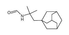 N-formyl-β-(1-adamantyl)-α,α-dimethylethylamine Structure