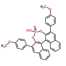 (R)-3,3'-双(4-甲氧基苯基)-1,1'-联萘酚膦酸酯图片