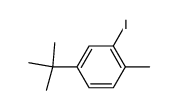 4-(tert-butyl)-2-iodo-1-methylbenzene Structure